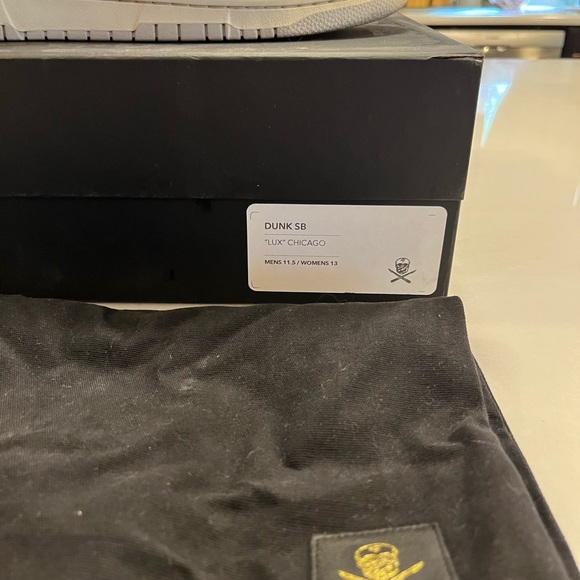 Shoe Surgeon Custom Lux Chicago Nike Dunk Off-White Sz 11.5 VNDS RARE - Picture 16 of 16